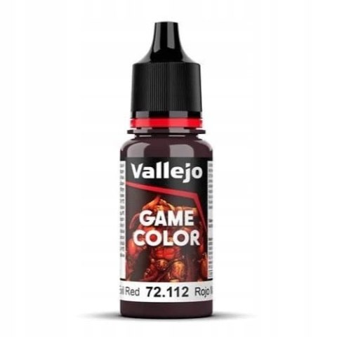 VALLEJO GAME COLOR - 72112 Evil Red 18ml