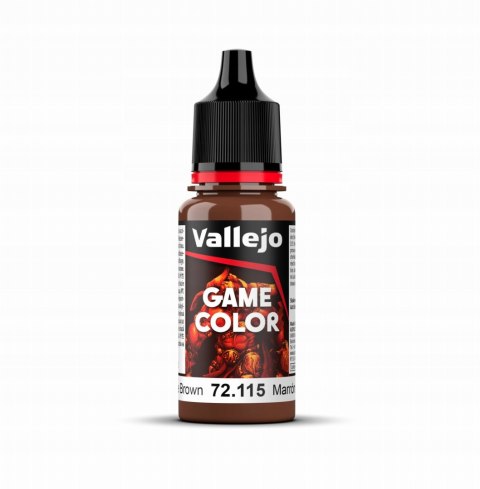 VALLEJO GAME COLOR - 72115 Grunge Brown 18ml