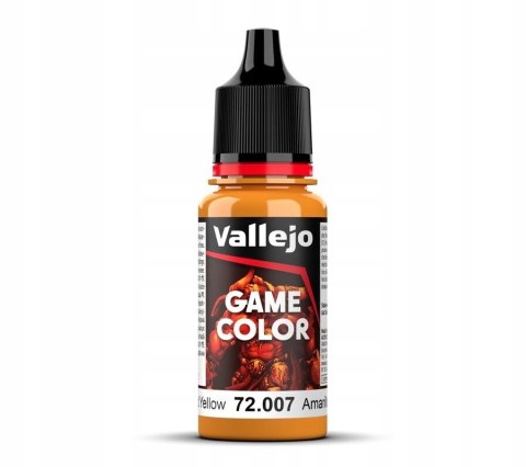VALLEJO Game Color - 72007 Gold Yellow 18ml