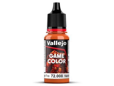 VALLEJO Game Color - 72009 Hot Orange 18ml