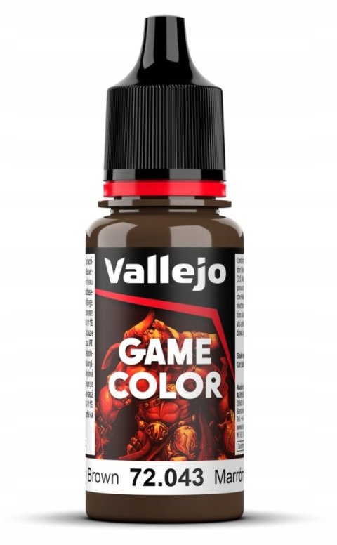 VALLEJO Game Color - 72043 Beasty Brown 18ml