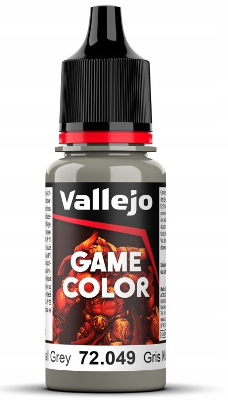 VALLEJO Game Color - 72049 Stonewall Grey 18ml