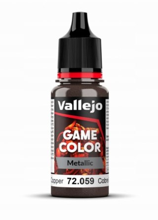 VALLEJO Game Color - 72059 Hammered Copper 18ml