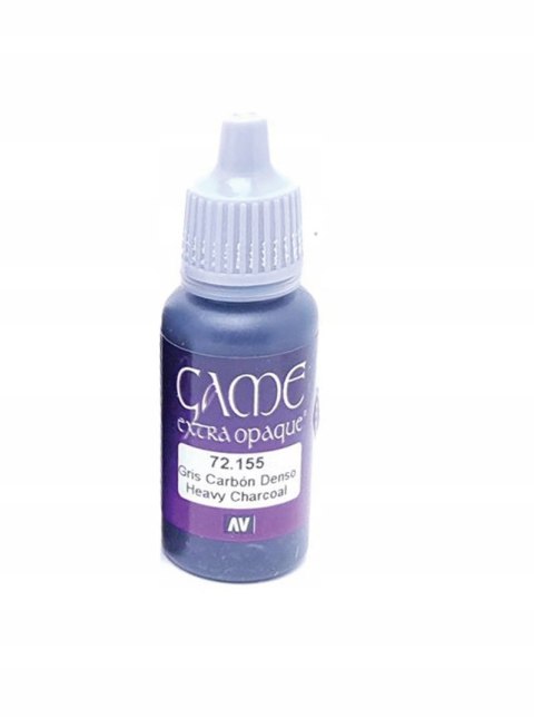 VALLEJO Game Color - 72155 Charcoal 18ml