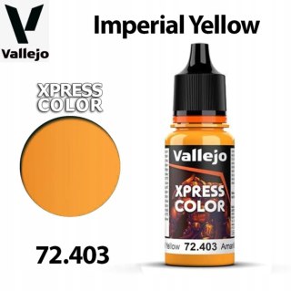 VALLEJO Xpress Color - 72403 Imperial Yellow 18ml