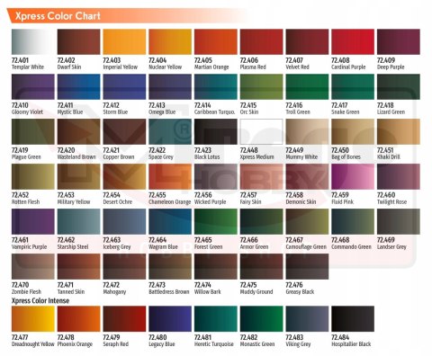 VALLEJO Xpress Color - 72477 Dreadnought Yellow 18ml