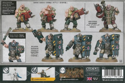 Warhammer 40000 Astra Militarum Auxilla Bullgryns Games Workshop