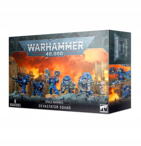 Warhammer 40000 Space Marine Devastator Squad Games Workshop