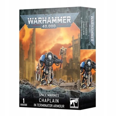Warhammer 40000 WARHAMMER 40K - SPACE MARINES CHAPLAIN IN TERMINATOR ARMOUR