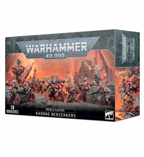 Warhammer 40000 WORLD EATERS: KHORNE BERSERKERS Games Workshop