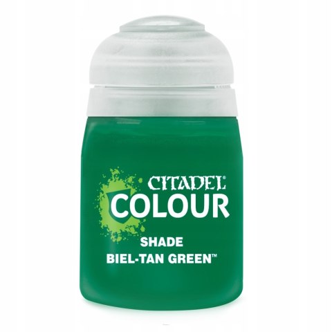 Farba Citadel Shade: Biel-Tan Green 18 ml