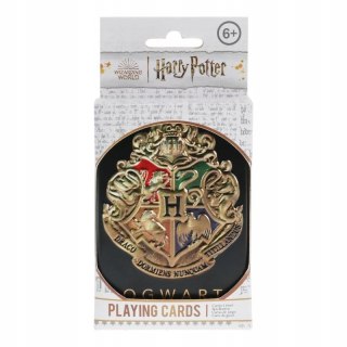 Karty do Gry Harry Potter w Puszce z Logo Hogwartu