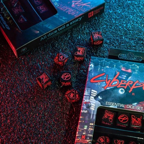 Kości Cyberpunk Red Essential