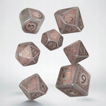 Kości Q-Workshop Viking Modern Dice Set: Niflheim