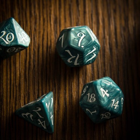 Kości RPG Klasyczne Burzowo-białe