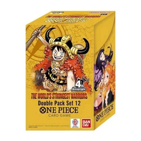 One Piece Card Game - Double Pack Set DP12 The Wolrd's strongest warriors