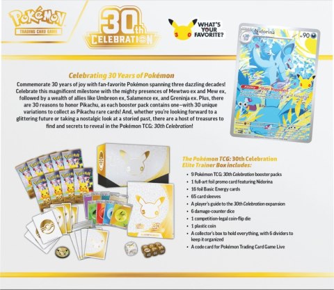POKÉMON TCG: 30TH CELEBRATION - ELITE TRAINER BOX