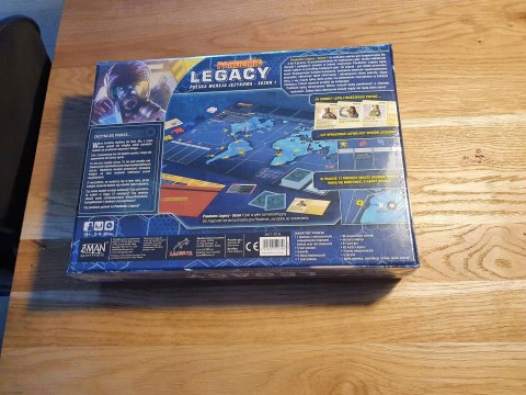 Pandemic Legacy: Sezon 1 (edycja niebieska) Rebel gra używana