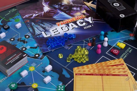 Pandemic Legacy: Sezon 1 (edycja niebieska) Rebel gra używana