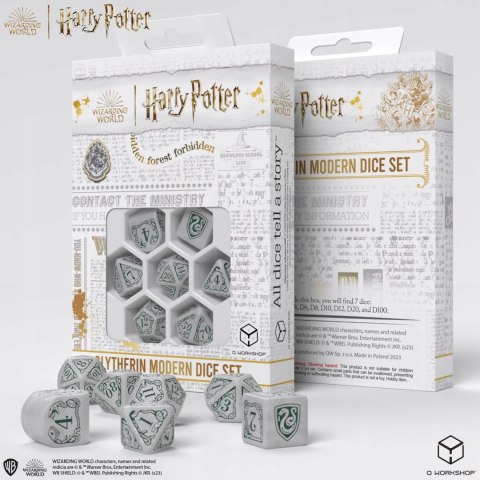 Q-WORKSHOP Zestaw Kości Harry Potter: Slytherin