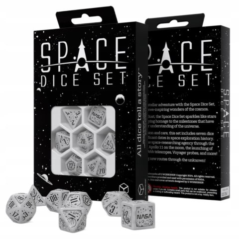 Q Workshop Space Dice Set: Apollo