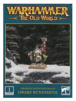 WARHAMMER - OLD WORLD DWARFEN MOUNTAIN HOLDS: DWARF RUNESMITH