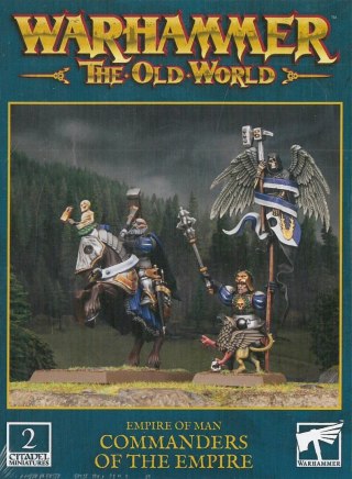 WARHAMMER OLD WORLD - EMPIRE OF MAN COMMANDERS OF THE EMPIRE