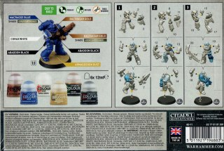 Warhammer 40000 WARHAMMER 40K - SPACE MARINES INFERNUS + PAINTS Games