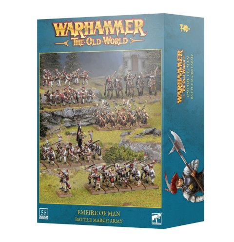 Warhammer The Old World Empire of Man Battle March Army