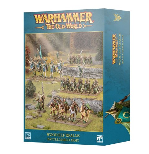Warhammer The Old World Wood Elf Realms Battle March Army