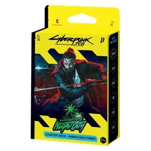 Cyberpunk TCG Welcome to Night City Embracing Power Beta Starter Deck