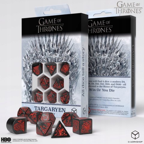 Gra o Tron. Zestaw Kości Targaryen.