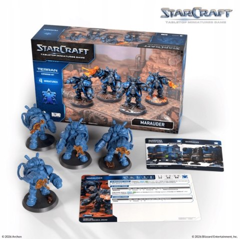 Gra planszowa Starcraft - Marauder - Terran - Expansion Set Archon Studio