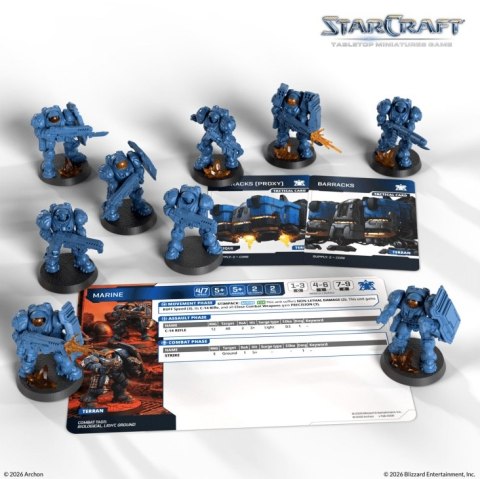 Gra planszowa Starcraft - Marine - Terran - Expansion Set Archon Studio