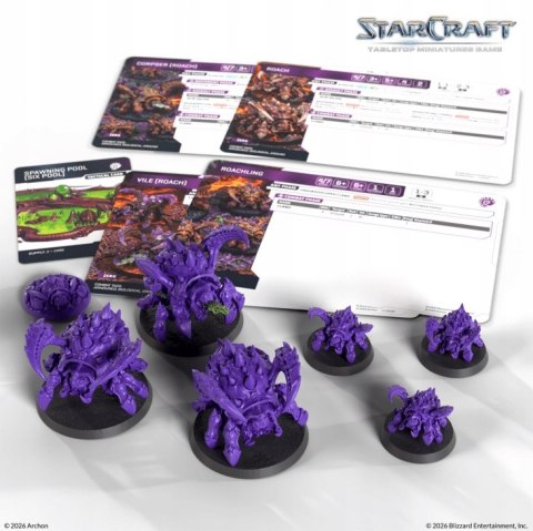 Gra planszowa Starcraft - Roach - Zerg - Expansion Set Archon Studio