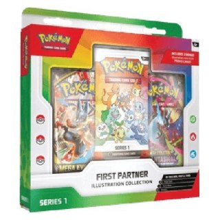 Pokemon First Partner Illustration Collection Series 1