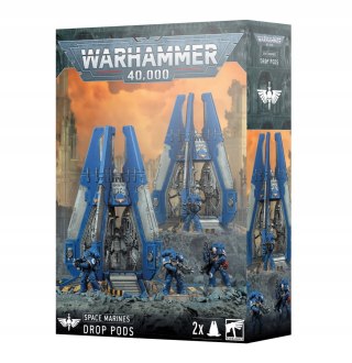 WARHAMMER 40K - SPACE MARINE DROP PODS