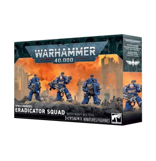 WARHAMMER 40K - SPACE MARINES ERADICATOR SQUAD WITH HEAVY BOLTERS