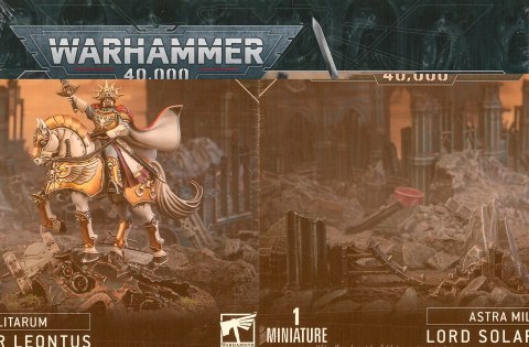 Warhammer 40000 ASTRA MILITARUM: LORD SOLAR LEONTUS Games Workshop