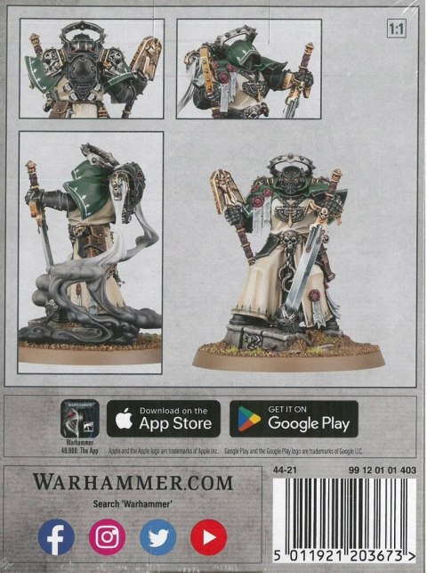 Warhammer 40000 DARK ANGELS:ASMODAI MASTER OF REPENTANCE