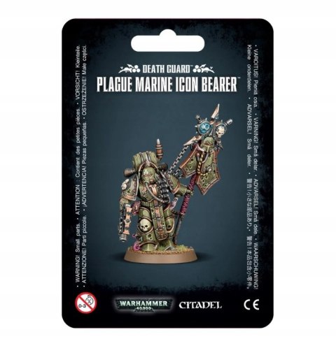 Warhammer 40000 Plague Marine Icon Bearer Games Workshop