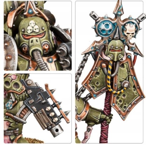 Warhammer 40000 Plague Marine Icon Bearer Games Workshop