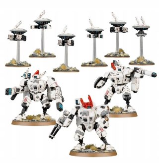 Warhammer 40000 Tau Empire XV8 Crisis Battlesuits