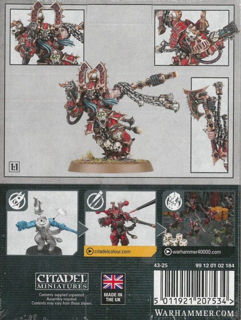 Warhammer 40000 World Eaters Kharn the Betrayer