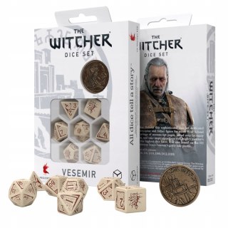 Zestaw kości RPG Wiedźmin Vesemir - Stary Wilk