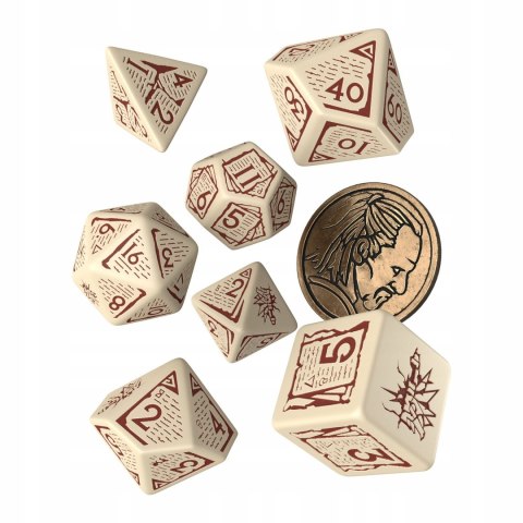 Zestaw kości RPG Wiedźmin Vesemir - Stary Wilk