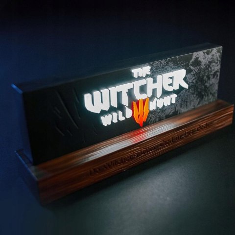 Lampka Wiedźmin 3: Dziki Gon - Logo