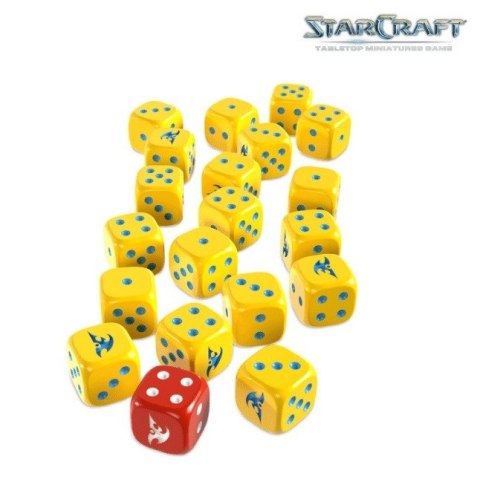 Starcraft TMG - Protoss Custom Dice Set - PRZEDSPRZEDAŻ