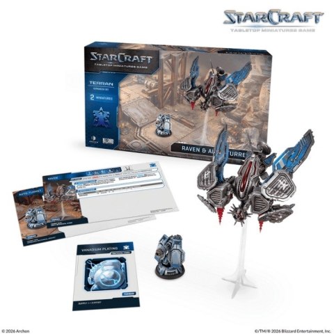 Starcraft TMG - Terran Raven & Auto Turret - PRZEDSPRZEDAŻ