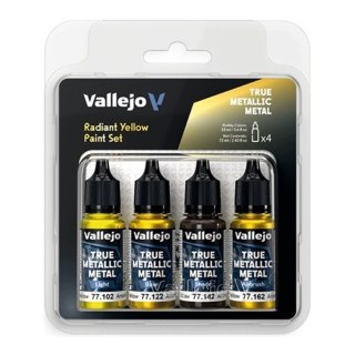 Vallejo: 77259 - TMM - Radiant Yellow Paint Set (4)